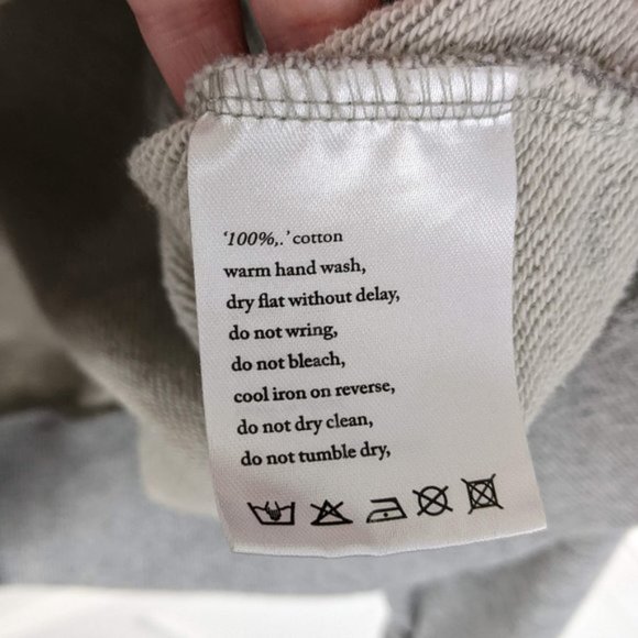 NEW Aritzia Ksubi Sign Of The Times Og Oversized Hoodie SZ/ XS - Picture 11 of 12